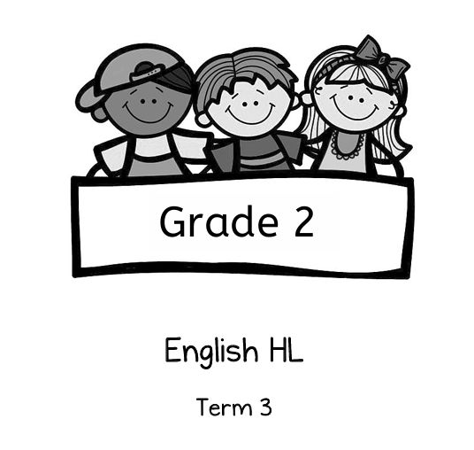 Term 3 English HL