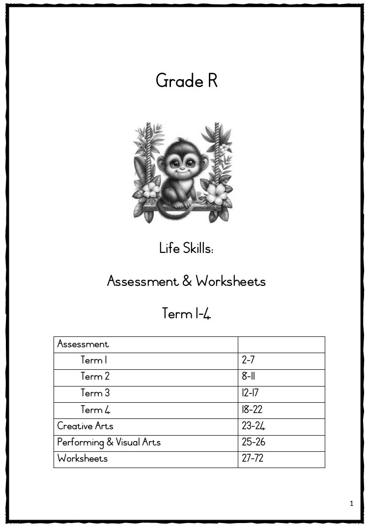 Term 1-4 Life Skills