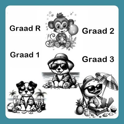 Graad R, 1,2 en 3