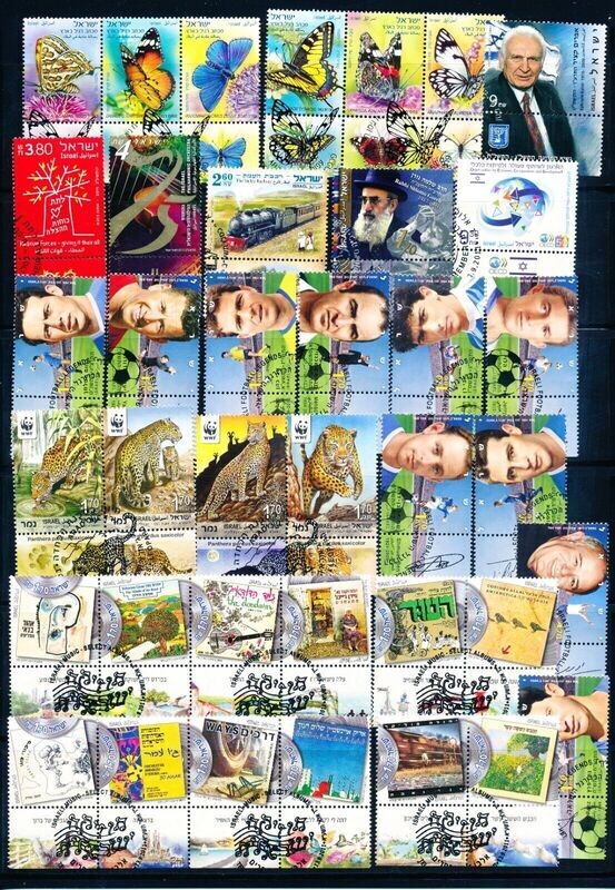 ISRAEL 2011 STAMPS YEAR SET USED