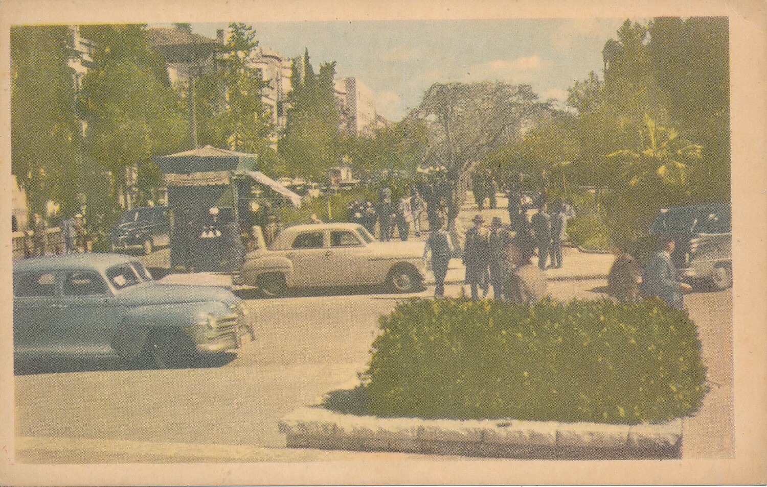 ISRAEL EARLY 1950&#39;s TEL AVIV UN-USED POST CARD