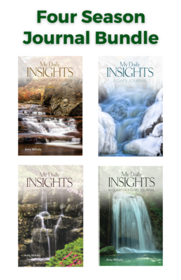 Journaling through the Seasons: My Daily Insights 4 Season Journal Bundle