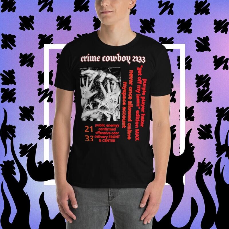WORD SALAD DJ OUTSIDE SHIRT CRIME COWBOY