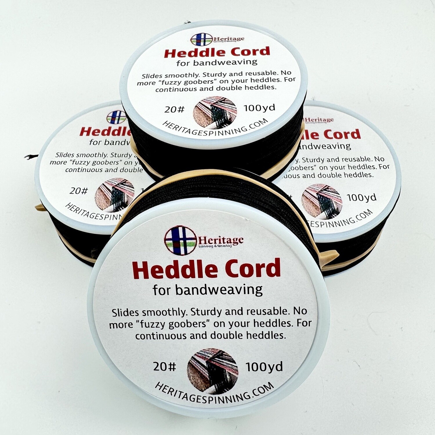 #20 heddle cord spools