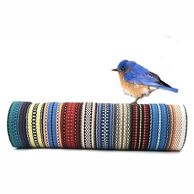 Inkle bands with bird, colorful inkle bands, inkle bands, inkle band kits, bird band 1