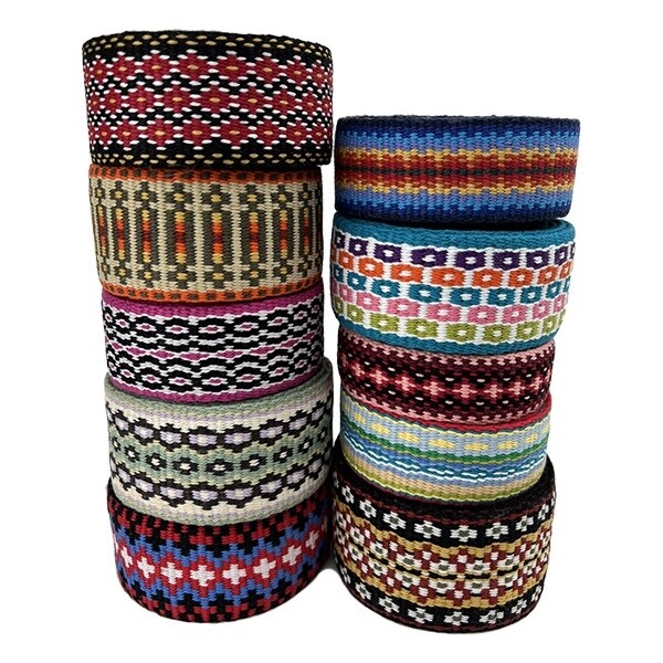 Turned Krokbragd Bands Inkle bands, inkle bands, colorful inkle bands