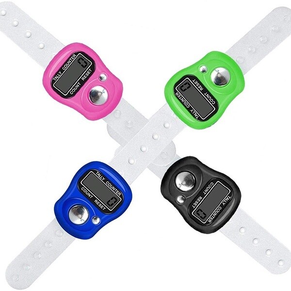 Finger Mounted Digital Row Counter