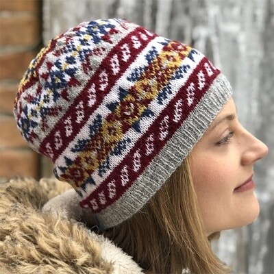 Shwook Hat Yarn Pack, Shwook Hat, Shetland Wool Week 2014, Shetland Wool week 2014 hat, Shetland Wool Week 2014 Beanie, Jamieson's of Shetland Spindrift, Jamieson's of Shetland yarn, Shetland Wool, Fair Isle hat kit, Fair Isle hat
