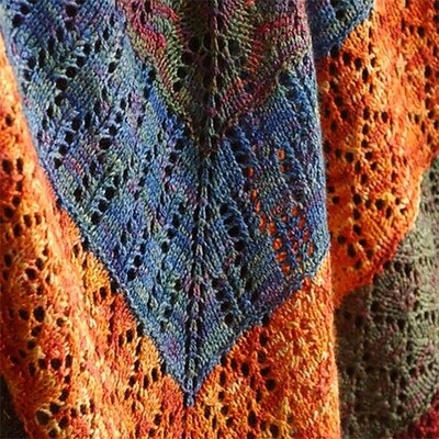 Coloring Book Shawl pattern