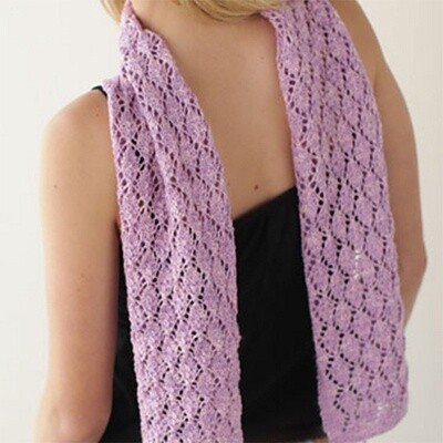 Lattice Scarf pattern