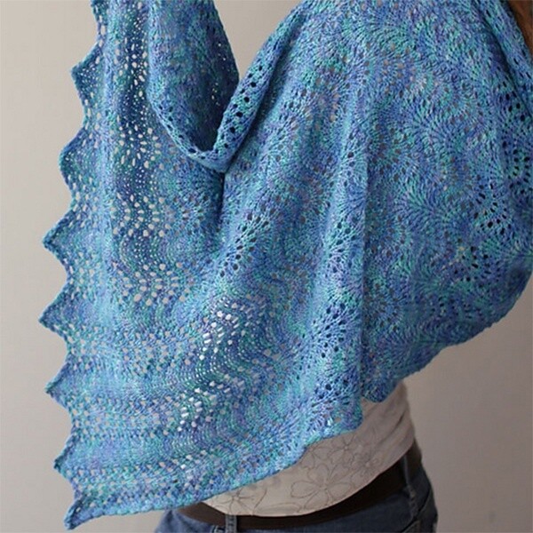 Lakeshore Shawl - Digital Pattern Only
