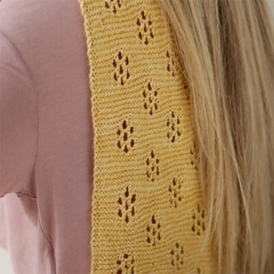 Maizy Daizy Lace Scarf pattern
