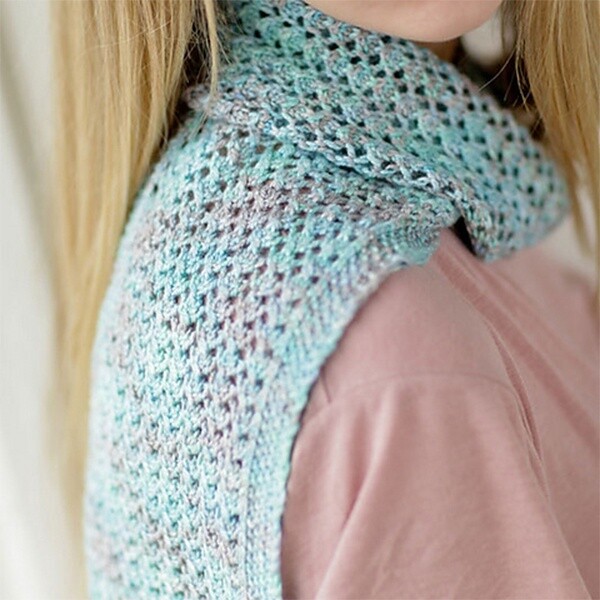 Spring Leaves Lace Scarf pattern