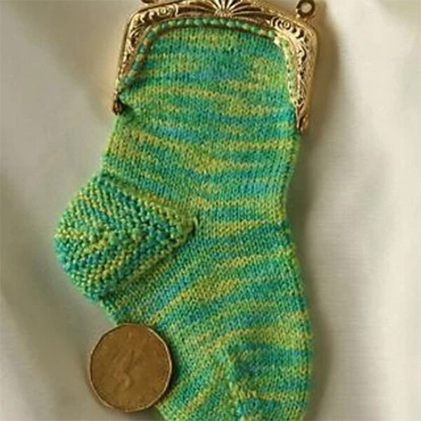 Sock Change Purse pattern