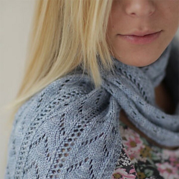 Waterbirds Lace Scarf pattern