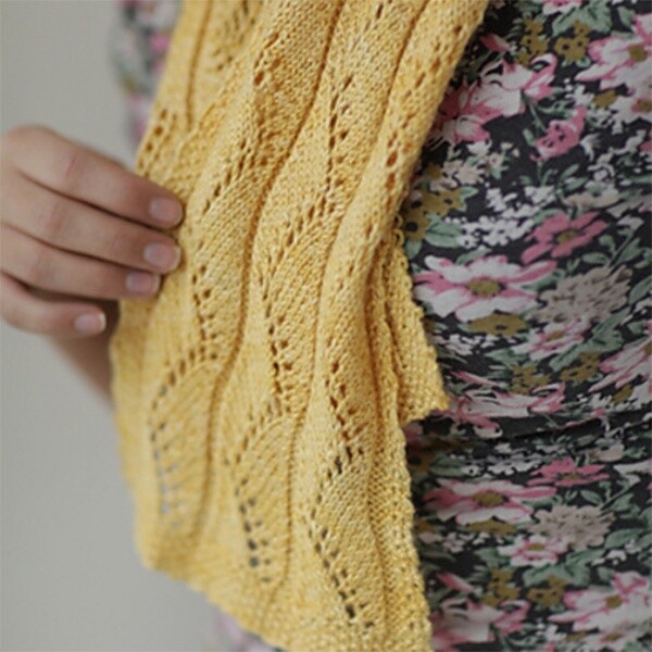 Walk on the Beach Lace Scarf pattern
