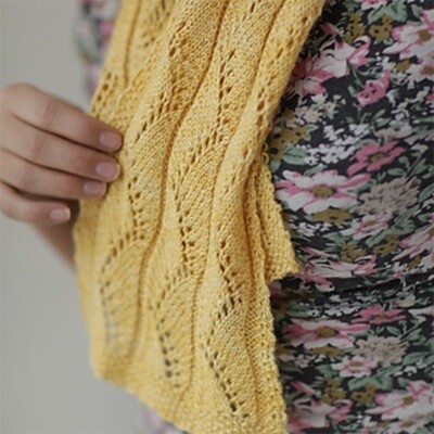 Walk on the Beach Lace Scarf pattern