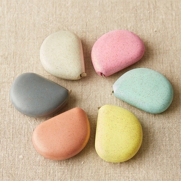 Cocoknits Tape Measure, clay, linen, storm, sea glass, mustard seed, wild rose