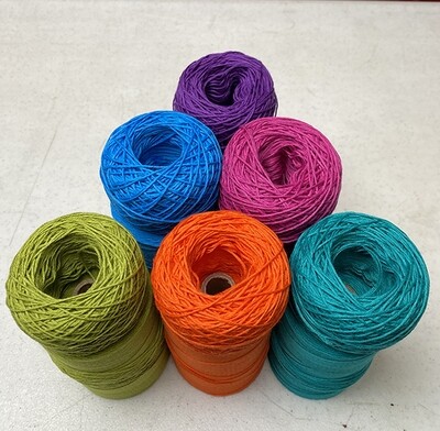 Maurice Brassard cotton yarn pack brights