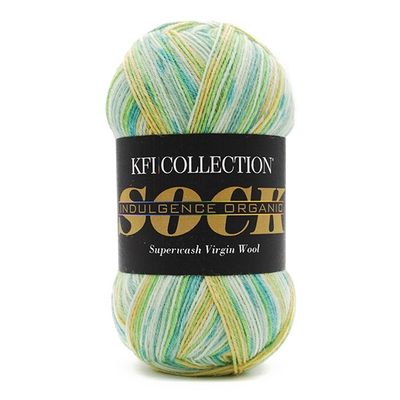 Indulgence Organic Sock by KFI yarn