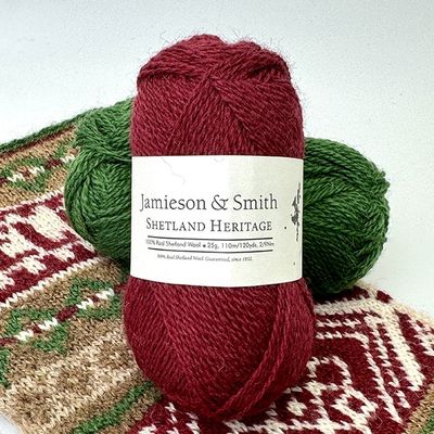 Jamieson &amp; Smith Shetland Heritage yarn