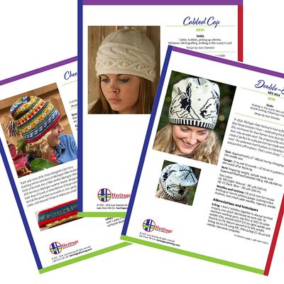 patterns, Joan Sheridan patterns, Heritage Spinning &amp; Weaving patterns