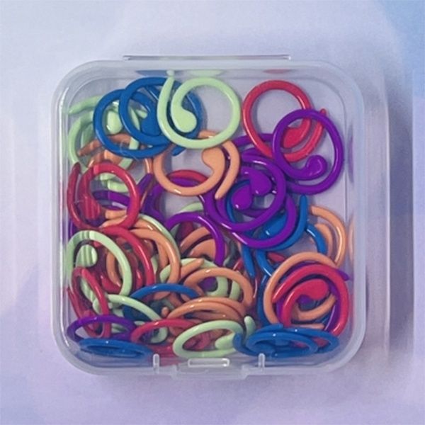 Coley Metal Split Ring Stitch Markers