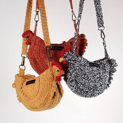 Lady Featherington - The Chicken Purse Kit - Crochet