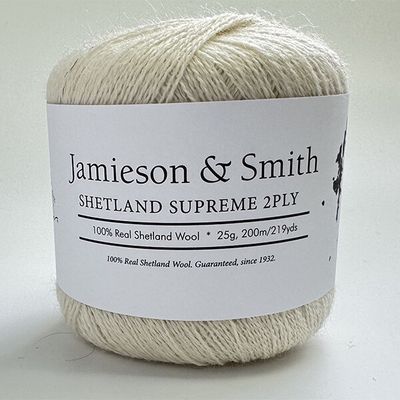 Jamieson &amp; Smith Shetland Supreme 2 Ply Lace yarn