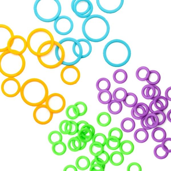 Clover Soft Ring Stitch Markers