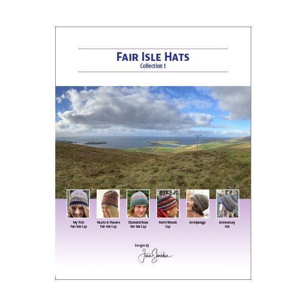 Fair Isle Hats - Collection 1 - Digital eBook cover