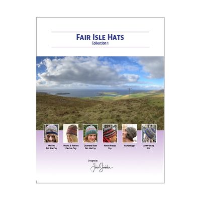 Fair Isle Hats - Collection 1 - Digital eBook cover