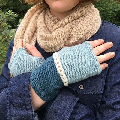 50/50 Handwarmers pattern