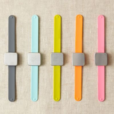 Cocoknits Maker's Keep five colors, slate, gray, duck egg, light blue, chartreuse, yellow, tangerine, orange, hibiscus, pink