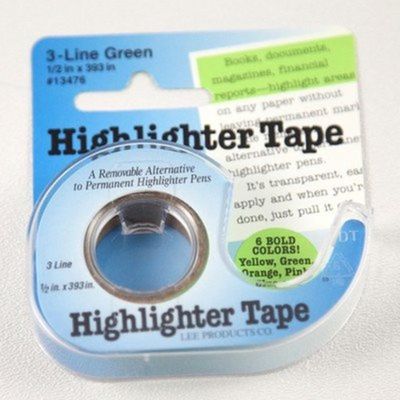 Highlighter Tape, Green
