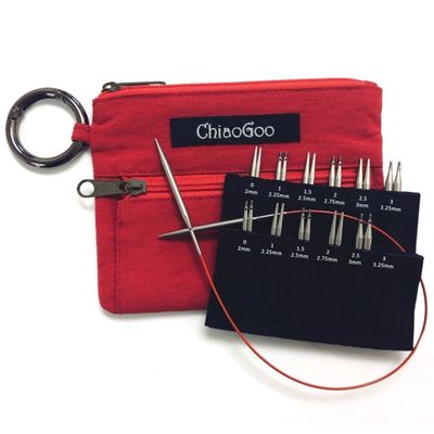 ChiaoGoo TWIST™ Shorties™ SS Interchangeable Sets