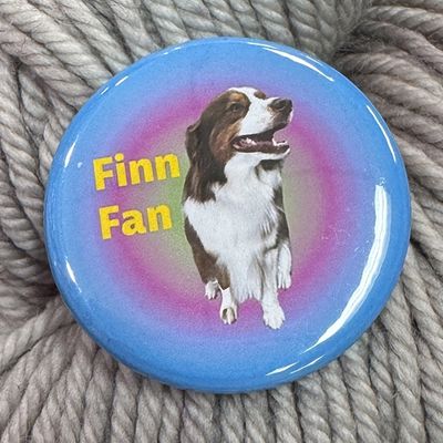 Finn Fan button or magnet
