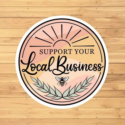 Stickers by Enchanting Sunshine Support Your Local Business