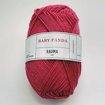 Rauma Garn Baby Panda