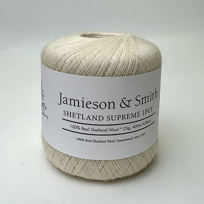 Jamieson &amp; Smith Shetland Supreme 1 Ply Cobweb