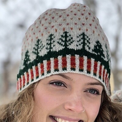 Shades of Norway Hat kit, Shades of Norway Hat, hat kit, knit hat kit, knit hat, stranded knitting hat kit, stranded knitting hat, colorful hat, Rauma Garn Finull, Finull, Norwegian Wool