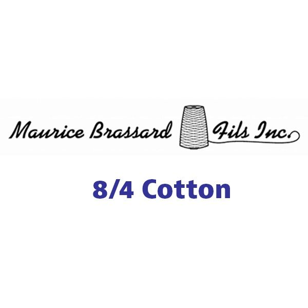 Maurice Brassard logo, 8/4 Cotton