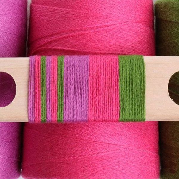 Ashford Tea Towel Kits, Color: TTKY1 Purple/Pink/Green