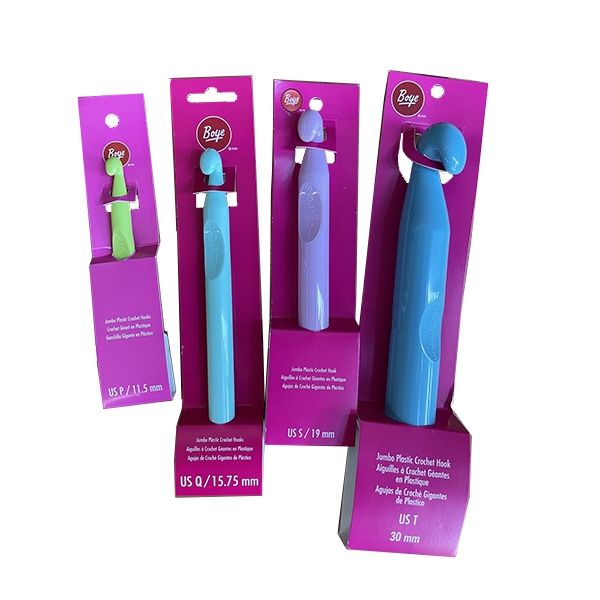 Boye Plastic Crochet Hooks