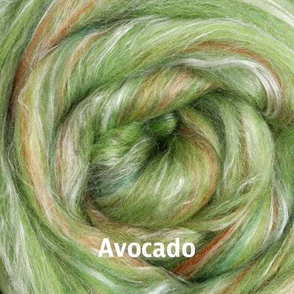 Ashford Silk/Merino Sliver, Size: 100 g/3.5 oz - Avocado