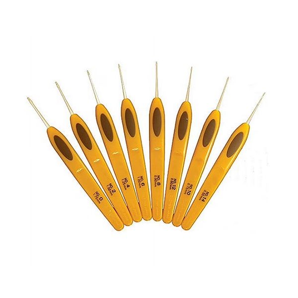 Clover Soft Touch Steel Crochet Hooks