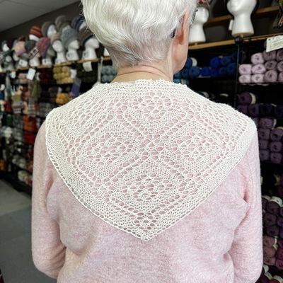 Rose Lace Scarf