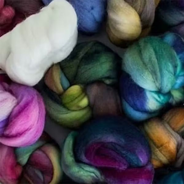 Malabrigo Cloud Tails fiber for spinning