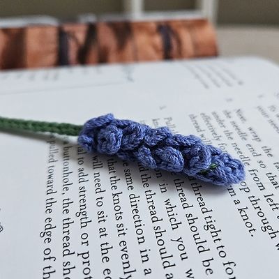Crochet Day 2026 - Lavender Bookmark Kit
