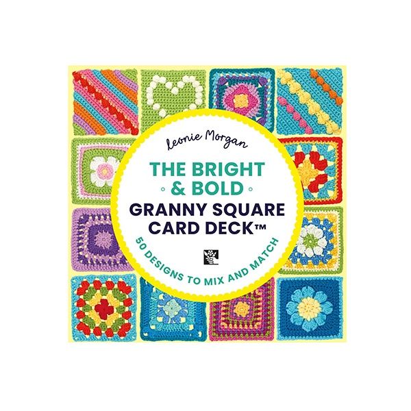 Bright &amp; Bold Granny Square Card Deck